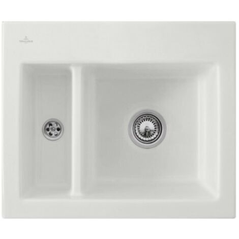 Villeroy & Boch 678000SM Évier encastré Subway 60 XM 620x510 mm (1/4)