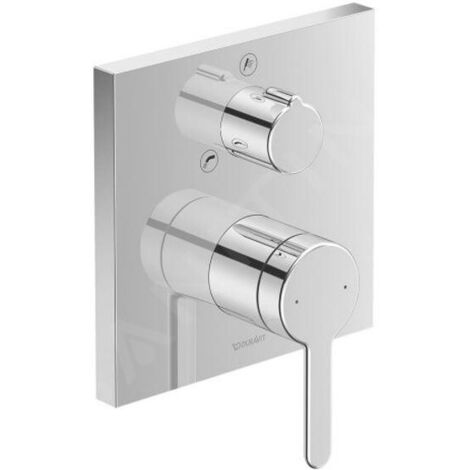 DURAVIT C15210017010 C.1 Mitigeur baignoire encastré inverseur (1/2)
