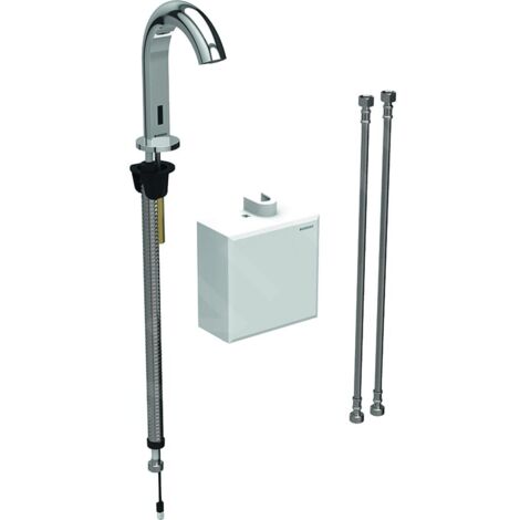 Geberit 116165211 Piave robinet d'alimentation WT, montage sur pied, générateur (1/4)