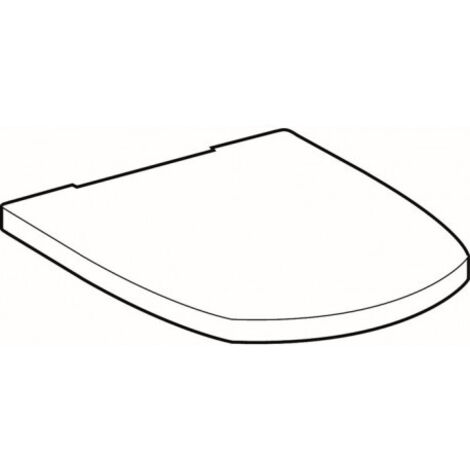 Geberit 573620000 Abattant de WC Vitelle, blanc