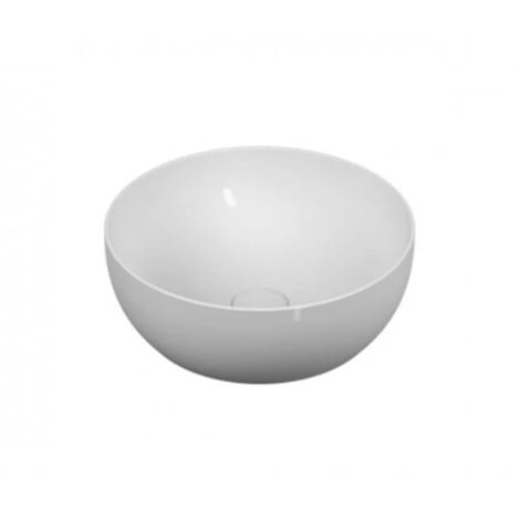 Vasque à poser ronde VITRA Outline - Blanc brillant (1/3)