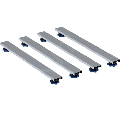 Geberit 554962001 Jeu de pieds et 4 traverses 800 mm (1/2)