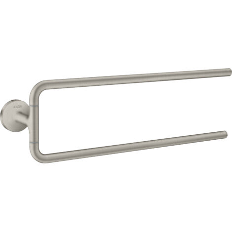 Porte-serviettes AXOR 42822800 à deux bras (1/2)