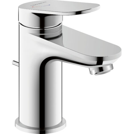 DURAVIT WA1011001010 Wave 1H-Wmi S Robinetterie sur pied sortie lave-mains chromée (1/5)