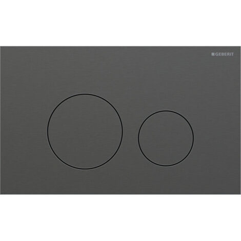GEBERIT 115628QD1 Sigma 40 Plaque de commande, pour chasse d'eau à deux débits (1/2)