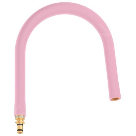 GROHE 30321DP0 Bec flexible 30321 pour mitigeur de cuisine Essence avec douchette professionnelle rose (1/2)