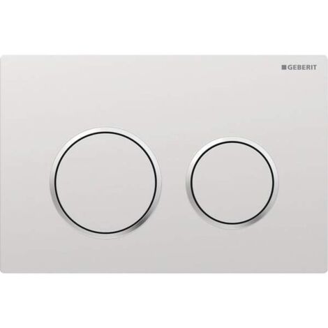 Geberit 115240KN1 Kappa21 plaque de commande, pour chasse à double débit (1/2)