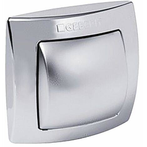 Geberit 240571KA1 Plaque de commande encastrée pour chasse d'eau 1-débit (1/2)