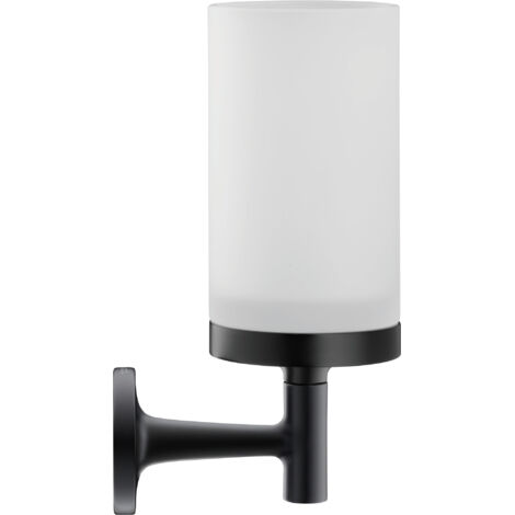 DURAVIT 0099314600 Support en verre Starck T, noir mat (1/5)