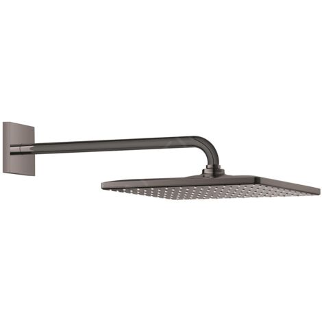 GROHE 26564A00 Ensemble de pommeau de douche Rainshower 310 Mono Cube 26564 BA 422 mm 9,5 l graphite dur (1/5)