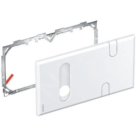 Geberit 116426111 Plaque de recouvrement pour robinets de lavabo (1/3)