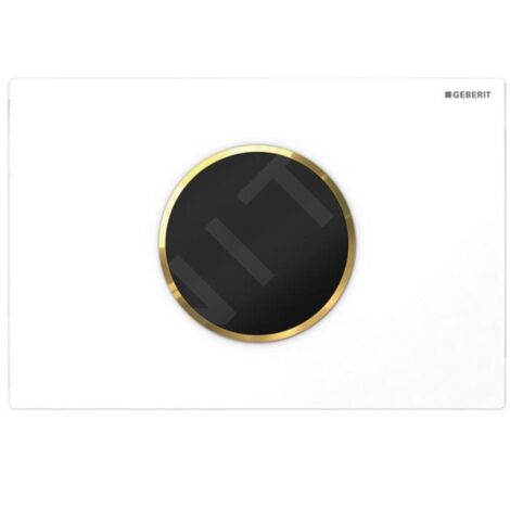 Geberit 115908KK6 Sigma10 commande WC électronique chasse, pile (1/3)