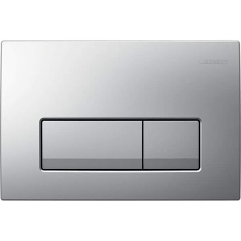 Geberit 115105465 Delta50 Plaque de commande, pour chasse à double volume (1/2)