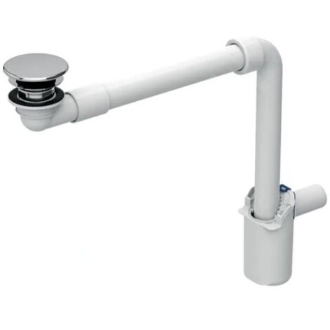 Geberit 152084211 Siphon de vidange d32 modèle gain de place avec (1/3)