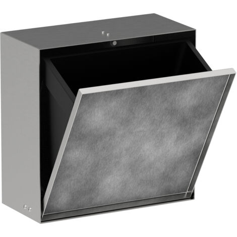 HANSGROHE 56090800 Poubelle encastrable XtraStoris Rock (1/5)