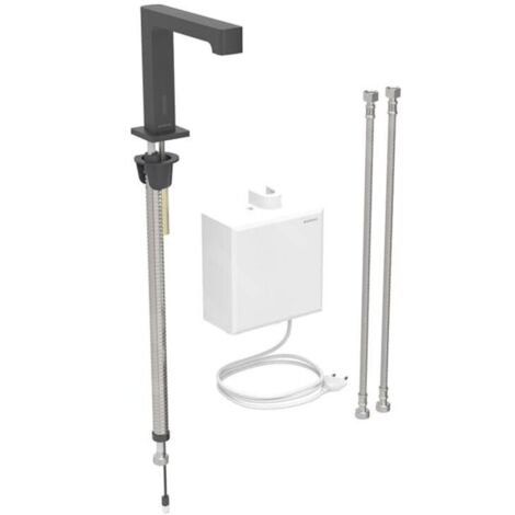 Geberit 116177141 Brenta robinet WC, montage au sol, alimentation réseau (1/2)
