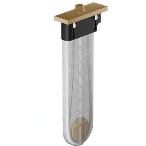 HANSGROHE 28010140 Ensemble bord de baignoire sBox carré BBR (1/3)