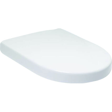 Villeroy & Boch – Abattant de toilette Subway 2.0 softclose – Duroplast blanc – Charnières inox QuickRelease – Forme ovale
