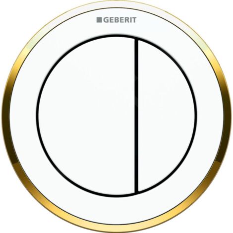 Geberit 116055KK1 Type 10 Télécommande, pneumatique (1/3)