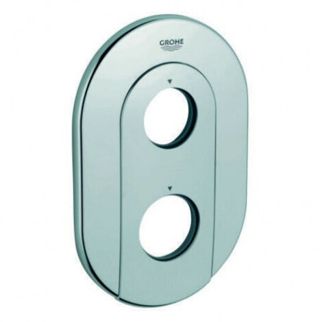 Robinet Encastrable Grohe Rosace Chromé (1/3)