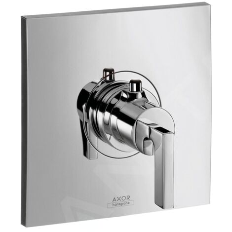 Axor Citterio - Mitigeur thermostatique encastré haut débit, chrome 39711000 (1/3)