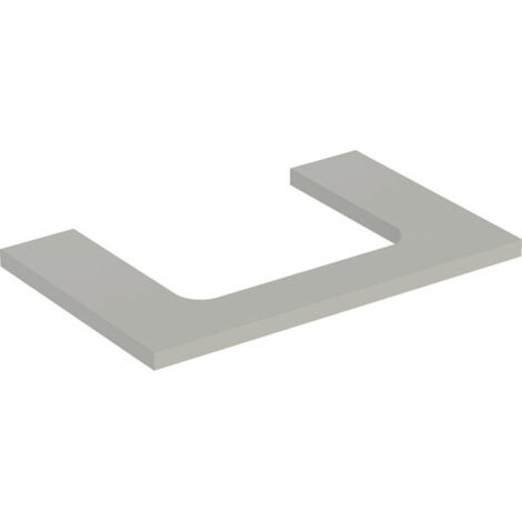 Geberit 505282007 PLATE ONE, découpe mi. pour AWT (1/2)