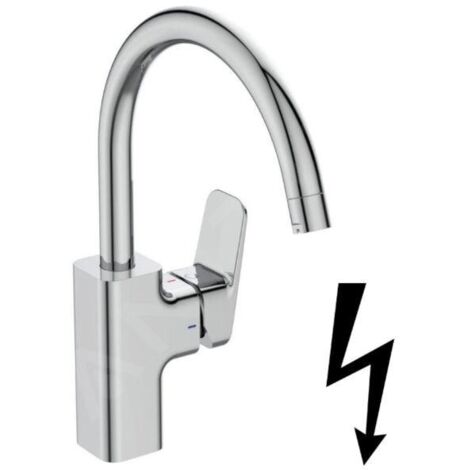 IDEAL STANDARD BD335AA Robinet de cuisine Ceraplan Bec 200 mm (1/5)
