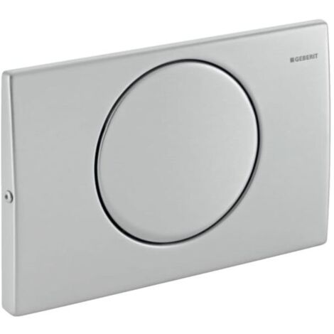 Geberit 115101005 Delta10 plaque de commande, pour chasse d'arrêt (1/4)
