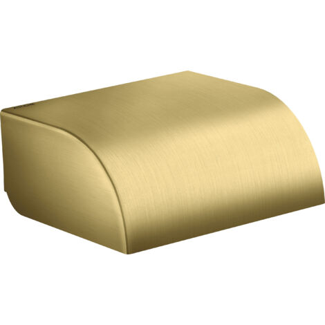 AXOR 42858950 Porte-papier toilette avec couvercle (1/2)