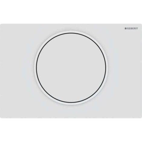 Geberit Sigma10 plaques de déclenchement pour le rinçage-arrêt du