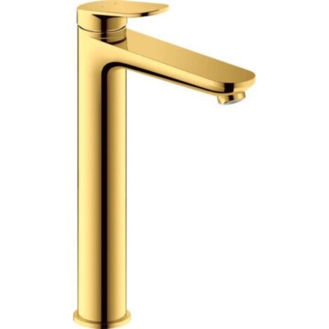 Duravit – Mitigeur monocommandé pour lavabo – Bec surélevé – Installation facile avec tuyaux flexibles – AirPlus jet doux
