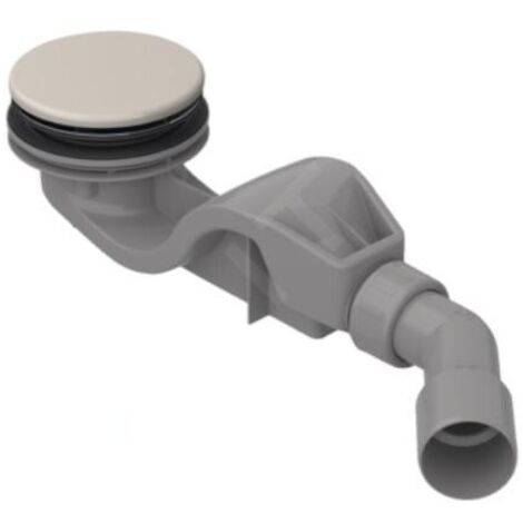 Bette Accessoires - Garniture de vidage pour receveurs de douche, sortie horizontale, pergamon B598-001 (1/2)