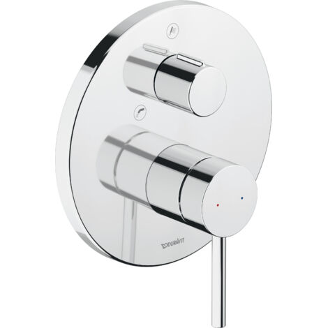 DURAVIT CE5210012010 Cir. Oeuf Upu. Ve 2 Rd. chr. 170x198x82 (1/4)