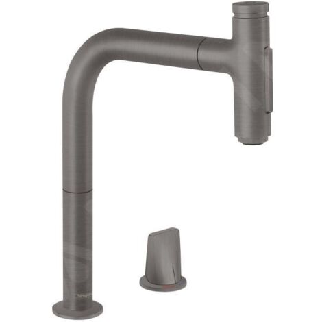 HANSGROHE 73818340 Mitigeur 2 trous SPTM 200 Metris Select M71 (1/5)