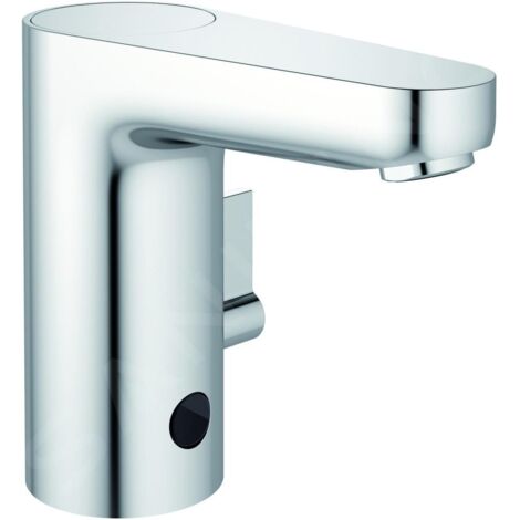 Ideal Standard Mitigeur de lavabo à capteur Ceraplus, avec mélangeur, Alimentation secteur, Saillie 116mm, Chromé, A6146AA (1/3)