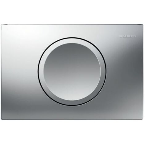 Geberit 115120465 Delta15 Plaque de commande, pour chasse d'arrêt de chasse (1/4)