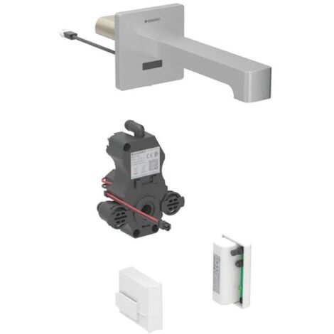 Geberit 116275SN1 Robinet d'alimentation Brenta WT, montage mural, générateur (1/2)