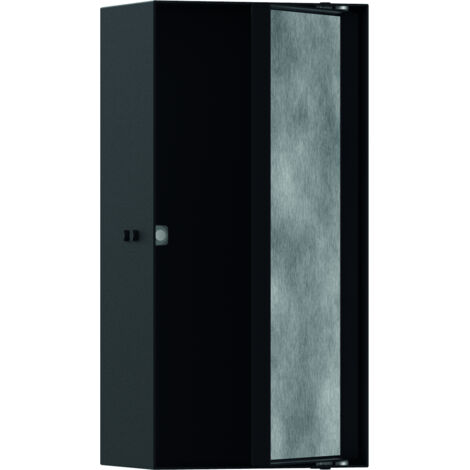 Hansgrohe XtraStoris Rock - Niche murale, avec porte, 300x150x100 mm, noir mat 56082670 (1/3)