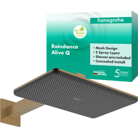 HANSGROHE 24551140 Pomme de tête Raindance Alive Q (1/3)
