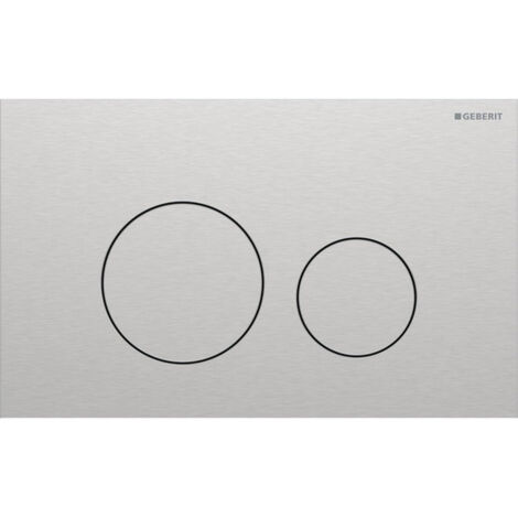 GEBERIT 115628FW1 Sigma 40 Plaque de recouvrement, pour chasse à double débit (1/5)