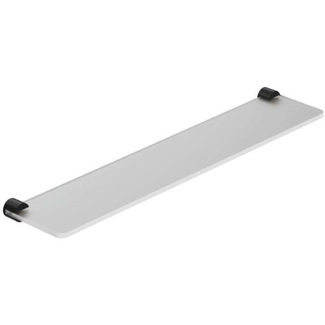 Kludi Vela R - Étagère, longueur 60 cm, verre/noir mat 5897339 (1/2)