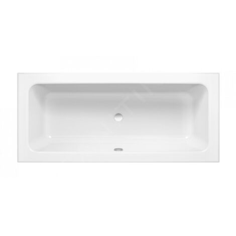 Bette One - Baignoire encastrable 1800x800 mm, 1 trou pour poignée, blanc 3313-0001GR (1/4)