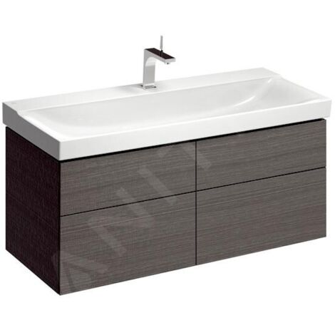 Geberit 500518431 Xeno2 meuble bas pour lavabo avec largeur 120 cm (1/2)