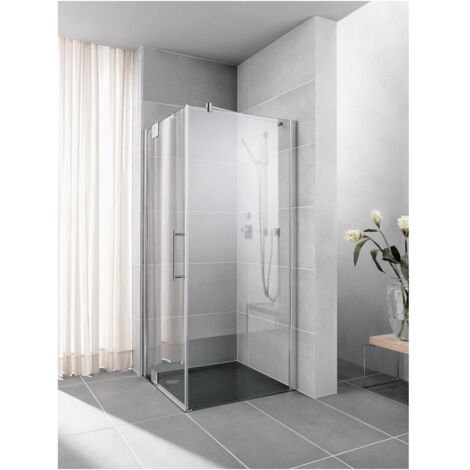 Kermi Paroi latérale Pasa XP TWD 0750x 2000 BV : 720-750 SIMG verre trempé Opaco Clean (1/5)
