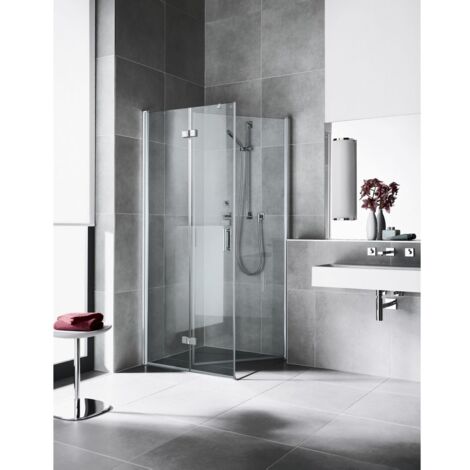 Kermi Paroi latérale Diga TBL 0830x 2000 GAK : 790-810 SIHG verre trempé Opaco Clean (1/3)