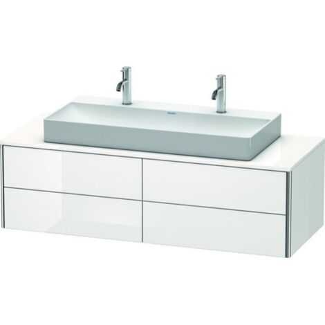 DURAVIT XS4915M2222 Sous-meuble WT XSquare, 4 tiroirs, fixation murale (1/2)