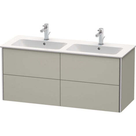 DURAVIT XS417506060 Meuble sous-plan XSquare, 4 tiroirs (1/3)