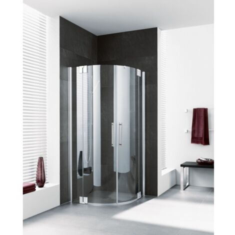 Kermi Quart de cercle Pasa XP P50 V42 x 2000 BV : -1000-900 SIMG verre trempé transparent (1/4)