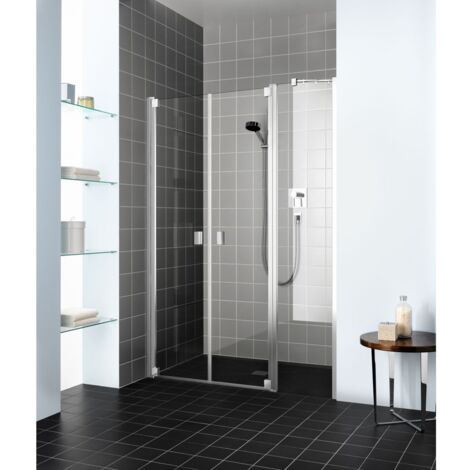 Kermi Porte battante RAYA PFR 1230x 1850 GAK : 1185-1235 SIMG verre trempé Opaco (1/5)