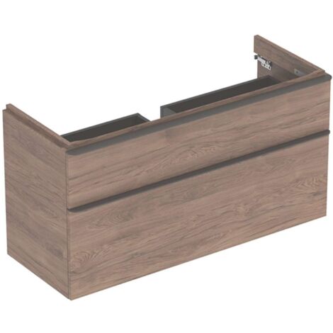 Geberit 500355JR1 Smyle Square US pour WC, avec 2 tiroirs (1/3)